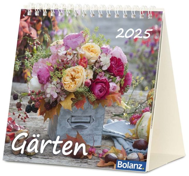 Gärten 2025 - Tischkalender