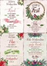 Mini-Spruchkarten-Serie Weihnachtsmotive (12 Kärtchen)|4 verschiedene Motive mit Bibelvers