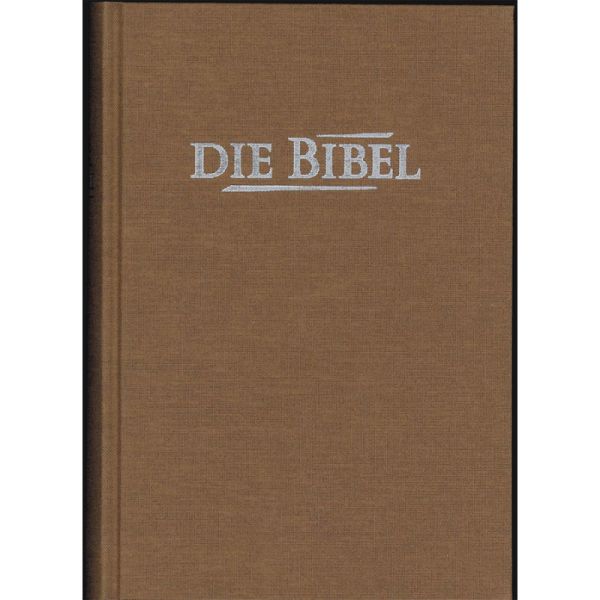 Elberfelder Bibel - Taschenausgabe - sandbraun