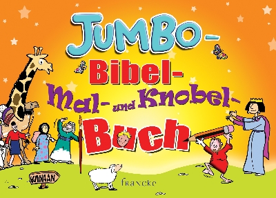 Jumbo-Bibel-Mal- und Knobelbuch