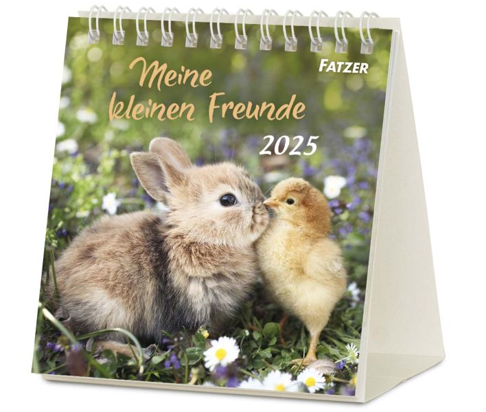 Meine kleinen Freunde 2025 - Tischkalender