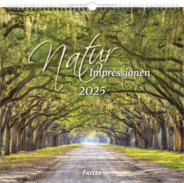 Natur-Impressionen 2025 - Wandkalender
