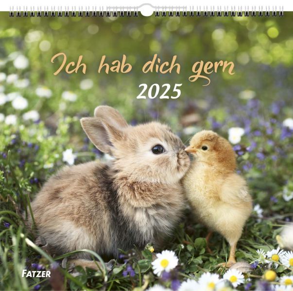 Ich hab dich gern 2025 - Wandkalender