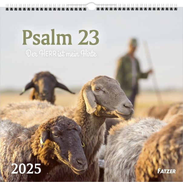 Psalm 23 - Wandkalender 2025