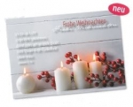 Ich bin als Licht in die Welt gekommen (Postkarte)|Frohe Weihnachten