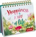 Happiness is a way of life - Aufstellbuch