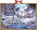 Wandkalender - Weihnachten auf dem Mühlenhof Kalender.