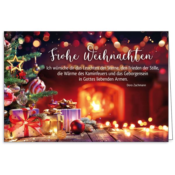 Faltkarte: Frohe Weihnachten