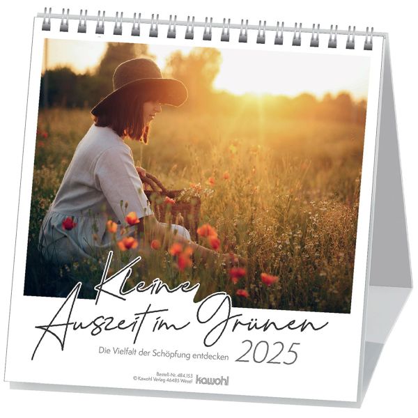Kleine Auszeit im Grünen 2025 - Postkartenkalender