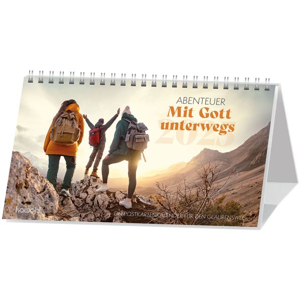 Abenteuer - Mit Gott unterwegs 2025 - Postkartenkalender