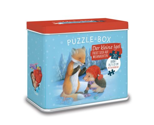 Puzzle-Box Der kleine Igel freut sich auf Weihnachten