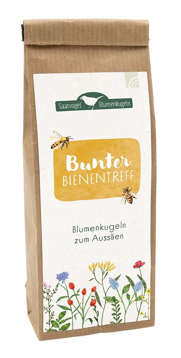 Blumenkugeln Bunter Bienentreff