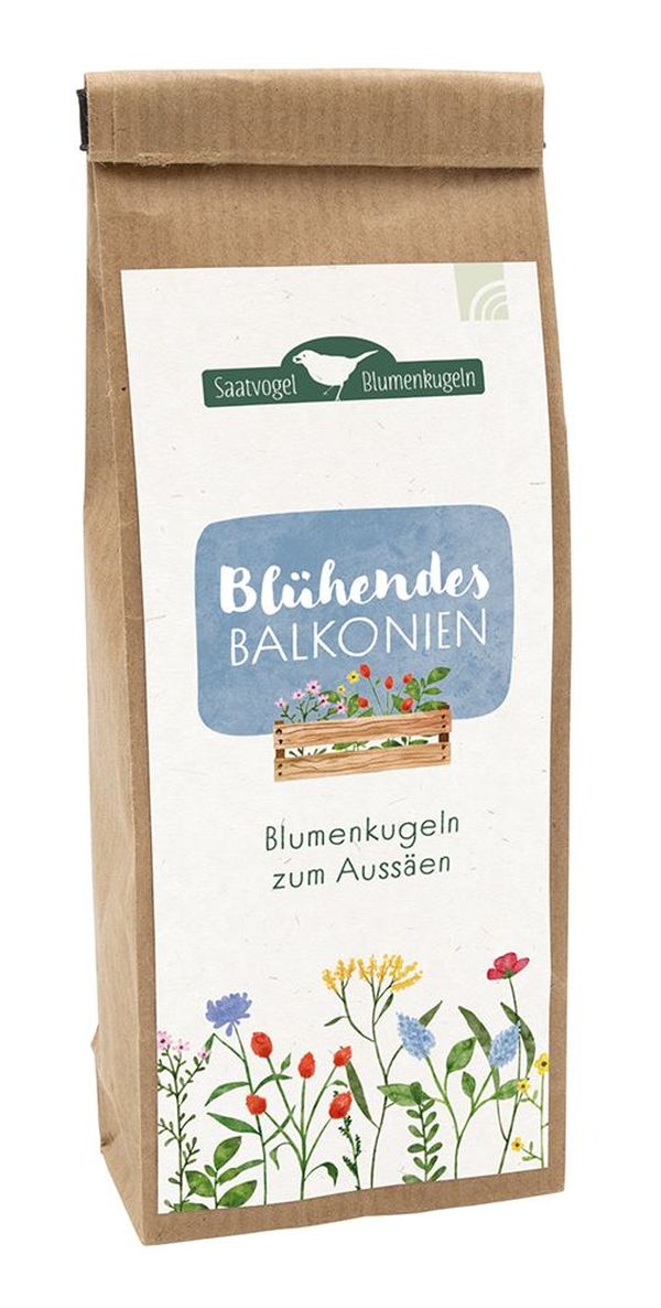 Blumenkugeln Blühendes Balkonien