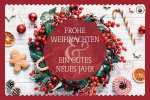 Kaffeekarte - Frohe Weihnachten