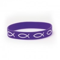 Armband Fische - lila