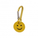 Schlüsselanhänger Smiley - gelb