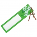 Hope - Lesezeichen mit Lupe und Lineal (grün)|14 x 3,7 cm, Kunststoff