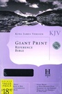 KJV - Giant Print Bible Imit. Black Leather