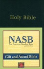 Gift And Award Bible - Update Edition|Text Edition Concordance - Black - Leatherflex