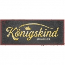 Königskind (Metallschild)|34,5 x 14 cm