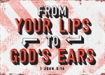 To God ` s ears (Postkarte)