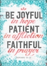 Be joyful in hope (Postkarte)