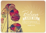 Be unstoppable (XL-Postkarte)