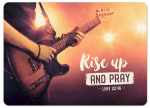 Rise up and pray (XL-Postkarte)