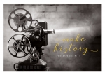Make history (Postkarte Black & White) VE 10