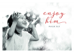 Enjoy him (Postkarte Black & White) VE 10