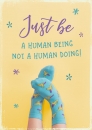 Just be (Postkarte)