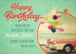 Happy Birthday - Die besten Jahre (Postkarte)
