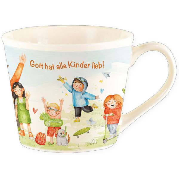 Kindertasse Gott hat alle Kinder lieb