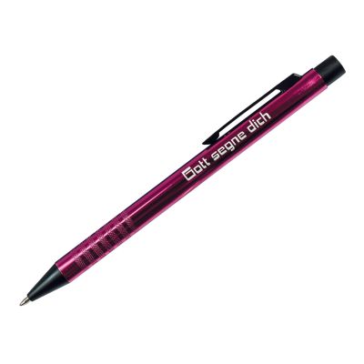 Metall-Kugelschreiber Segen - pink