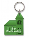 Schlüsselanhänger Zur Konfirmation - grün