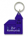 Schlüsselanhänger Zur Kommunion - lila