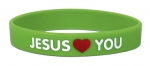 Bekenntnis-Armband Jesus loves you